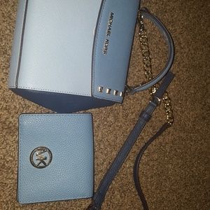 Michael Kors purse and wallet